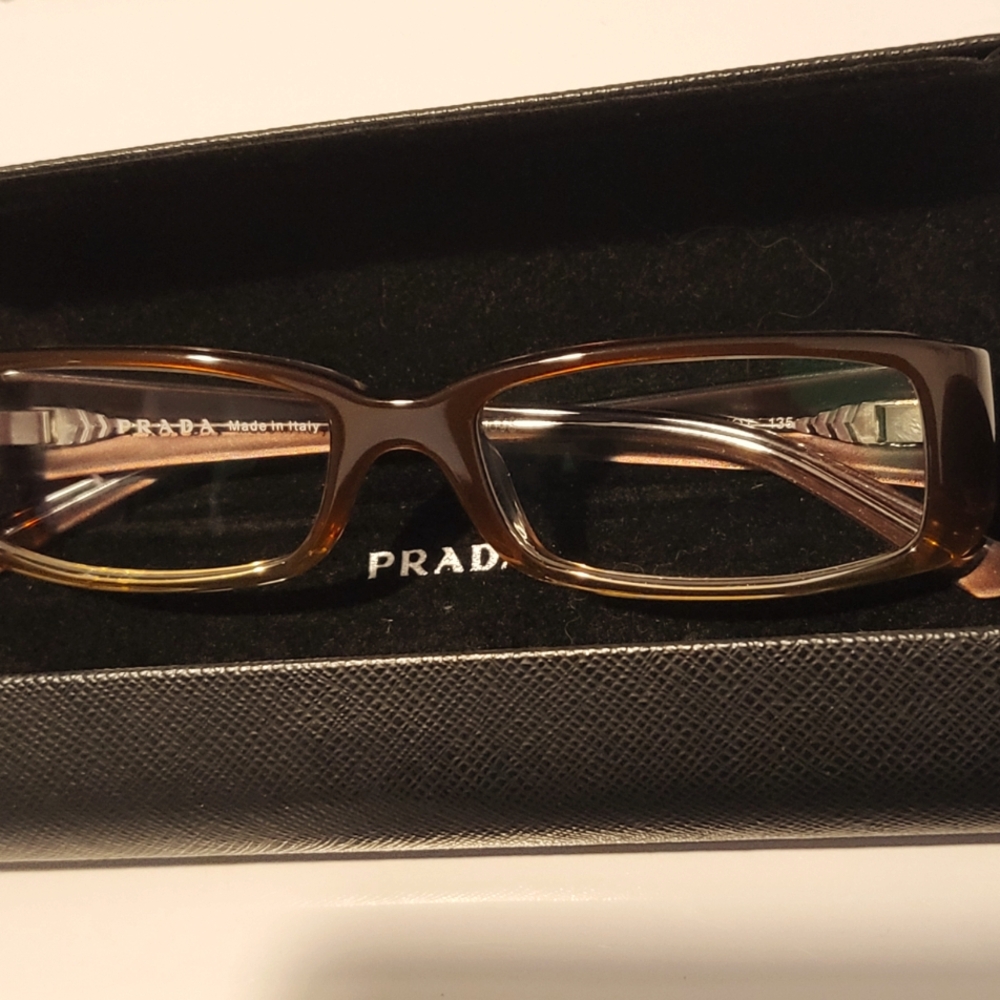 Prada Brown Gradient Women's Glasses